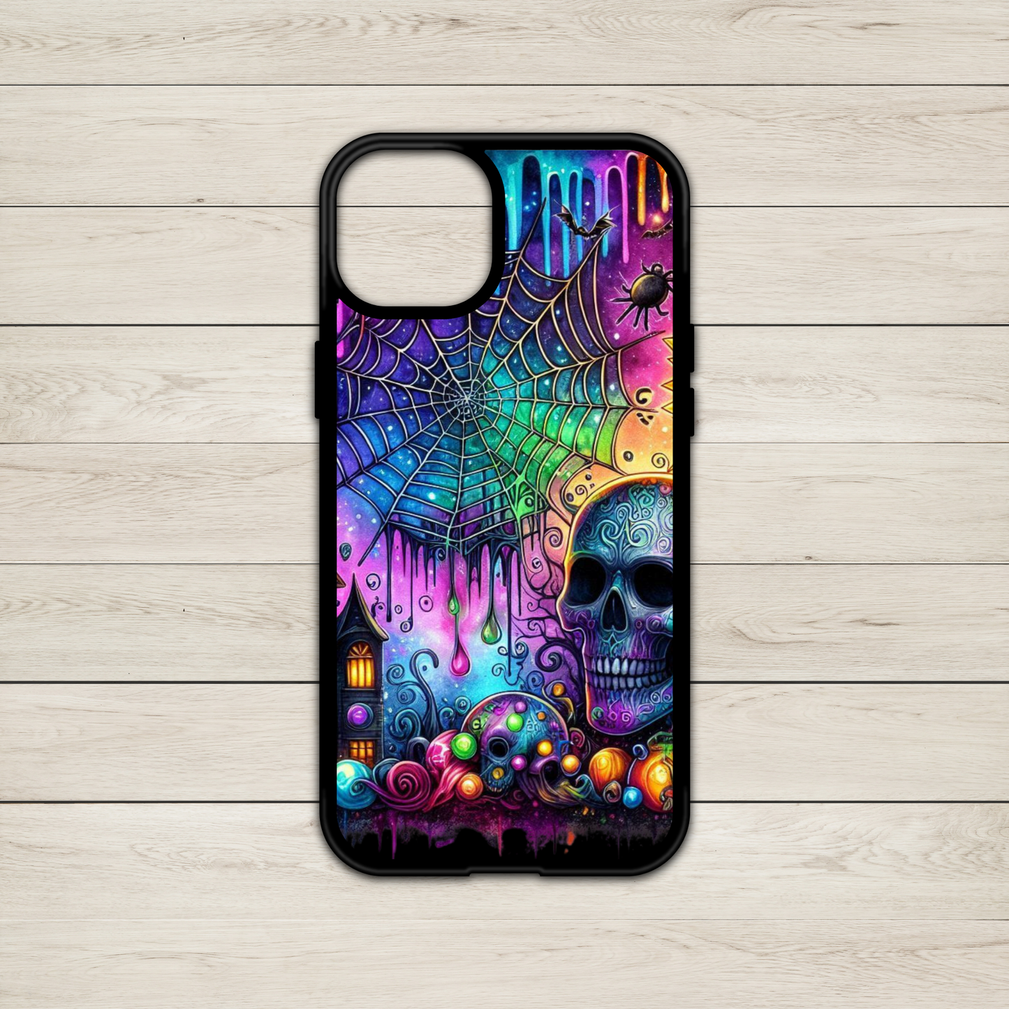 Skull Web - Phone Case