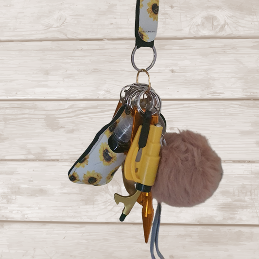 Sunflower - Self Defense Keychain